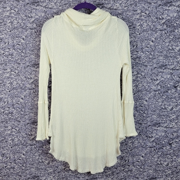 Cream Off-The-Shoulder Sweater - Picture 2 of 5